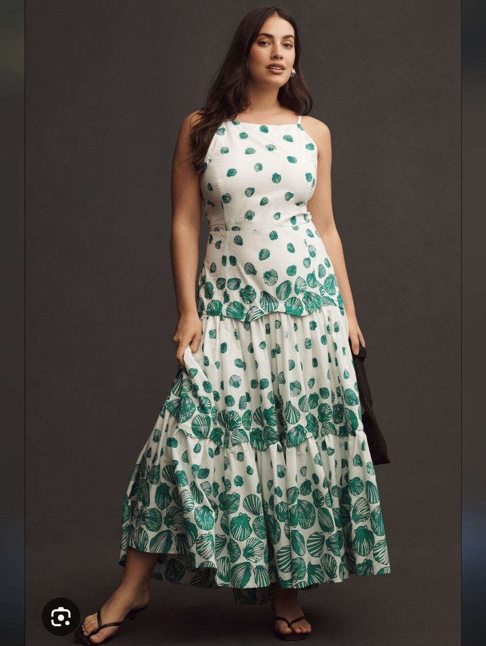 Anthropologie Maeve Tiered Maxi Dress